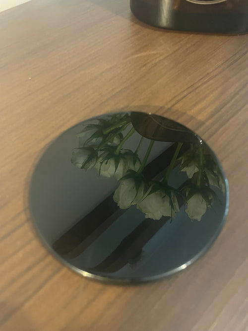 Black Obsidian Mirror