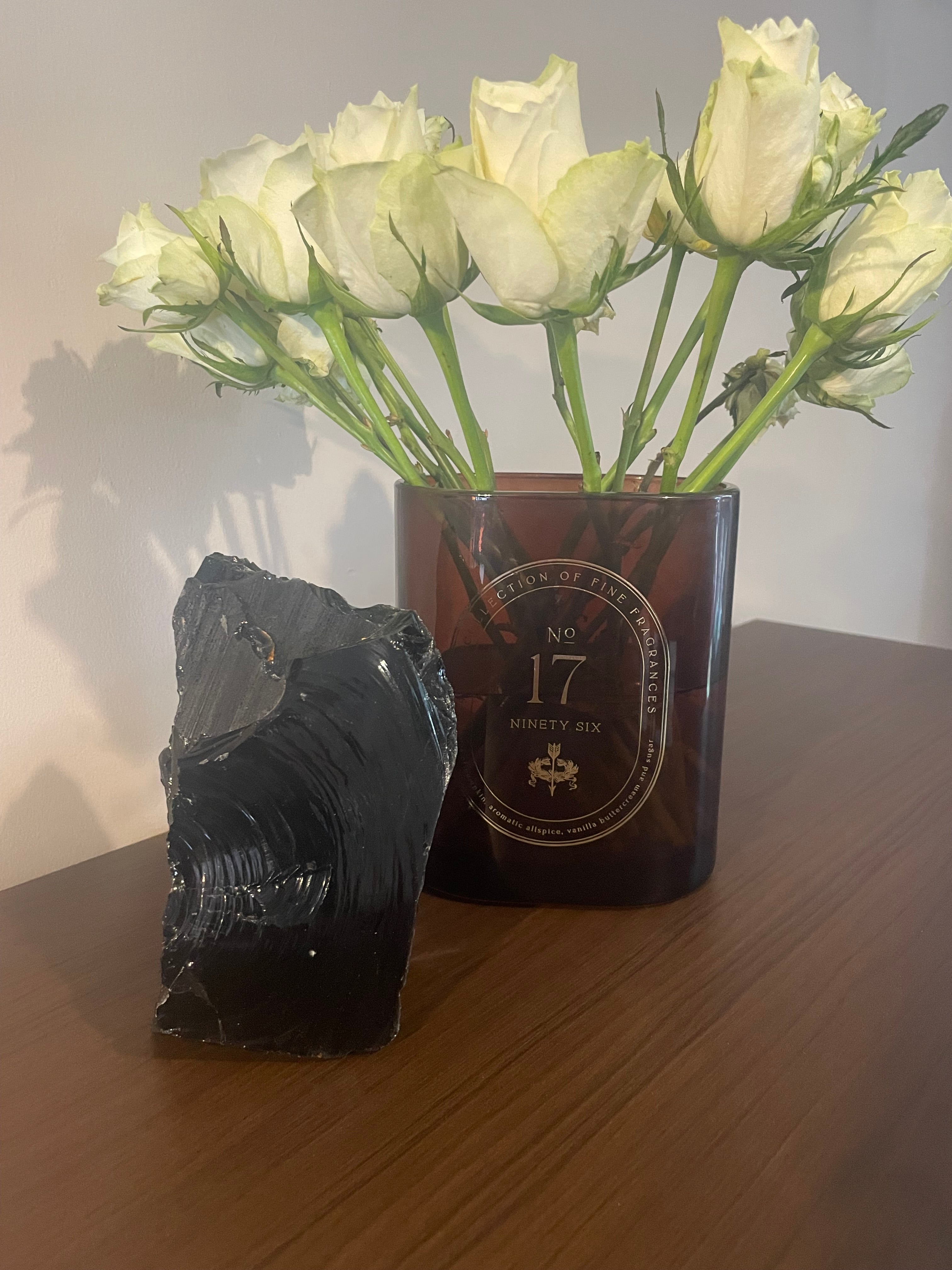 Raw Black Obsidian Freeform