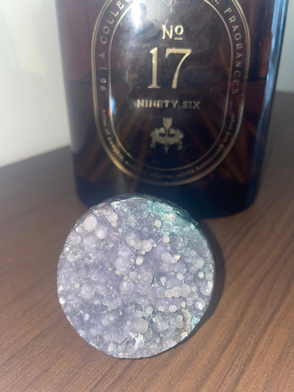 Grape Agate Sphere (Free Standing)