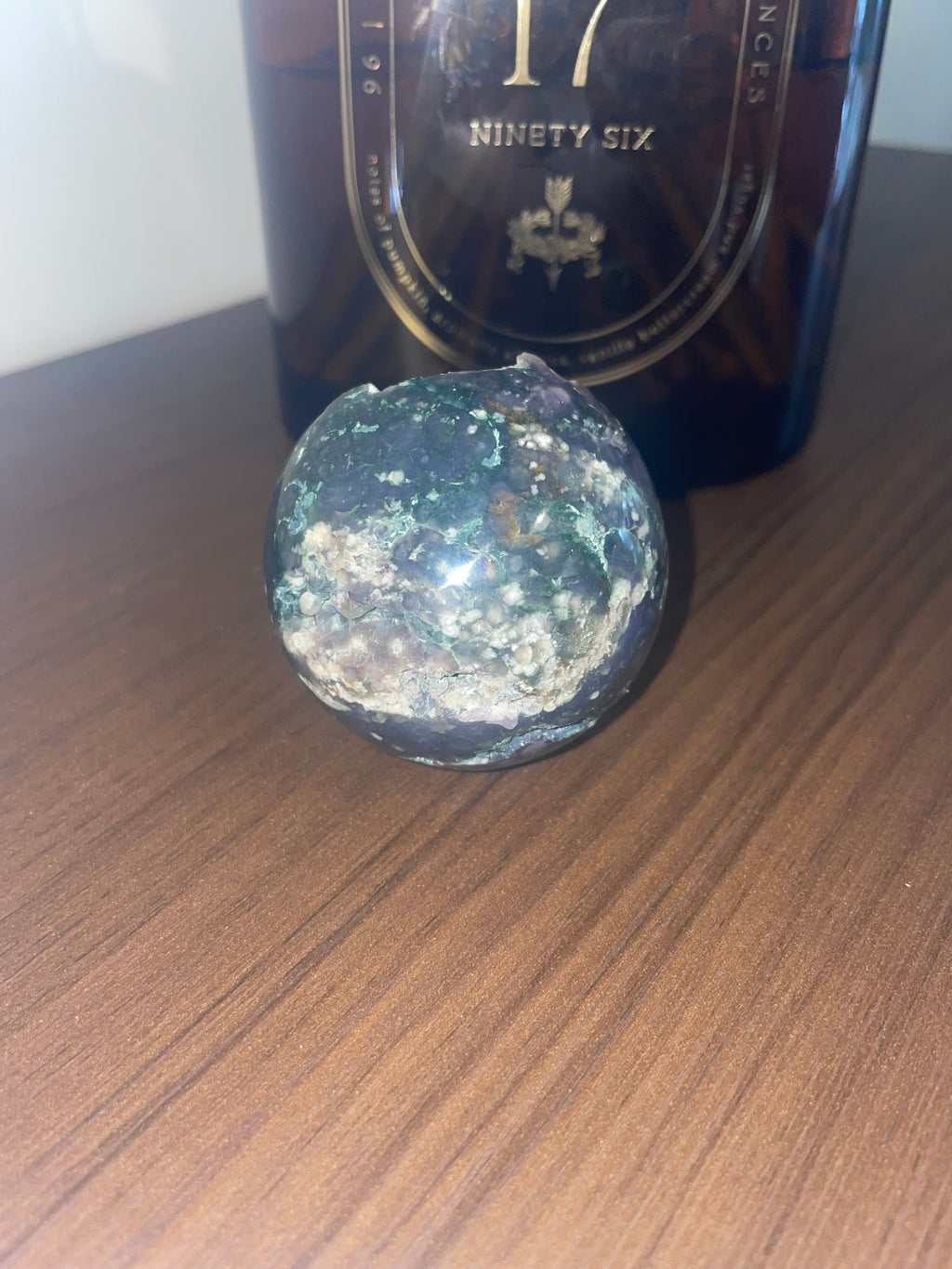 Grape Agate Sphere (Free Standing)