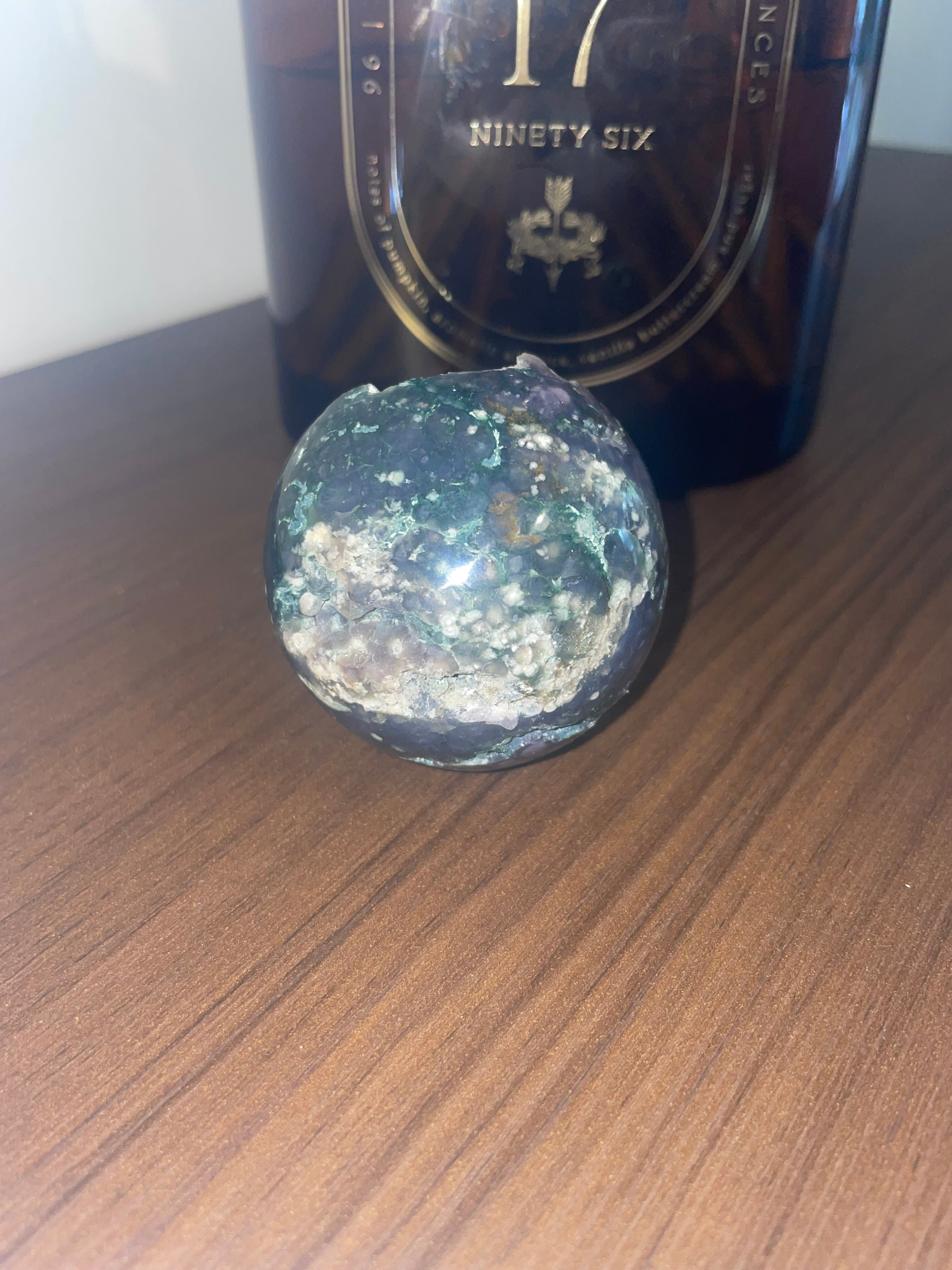 Grape Agate Sphere (Free Standing)