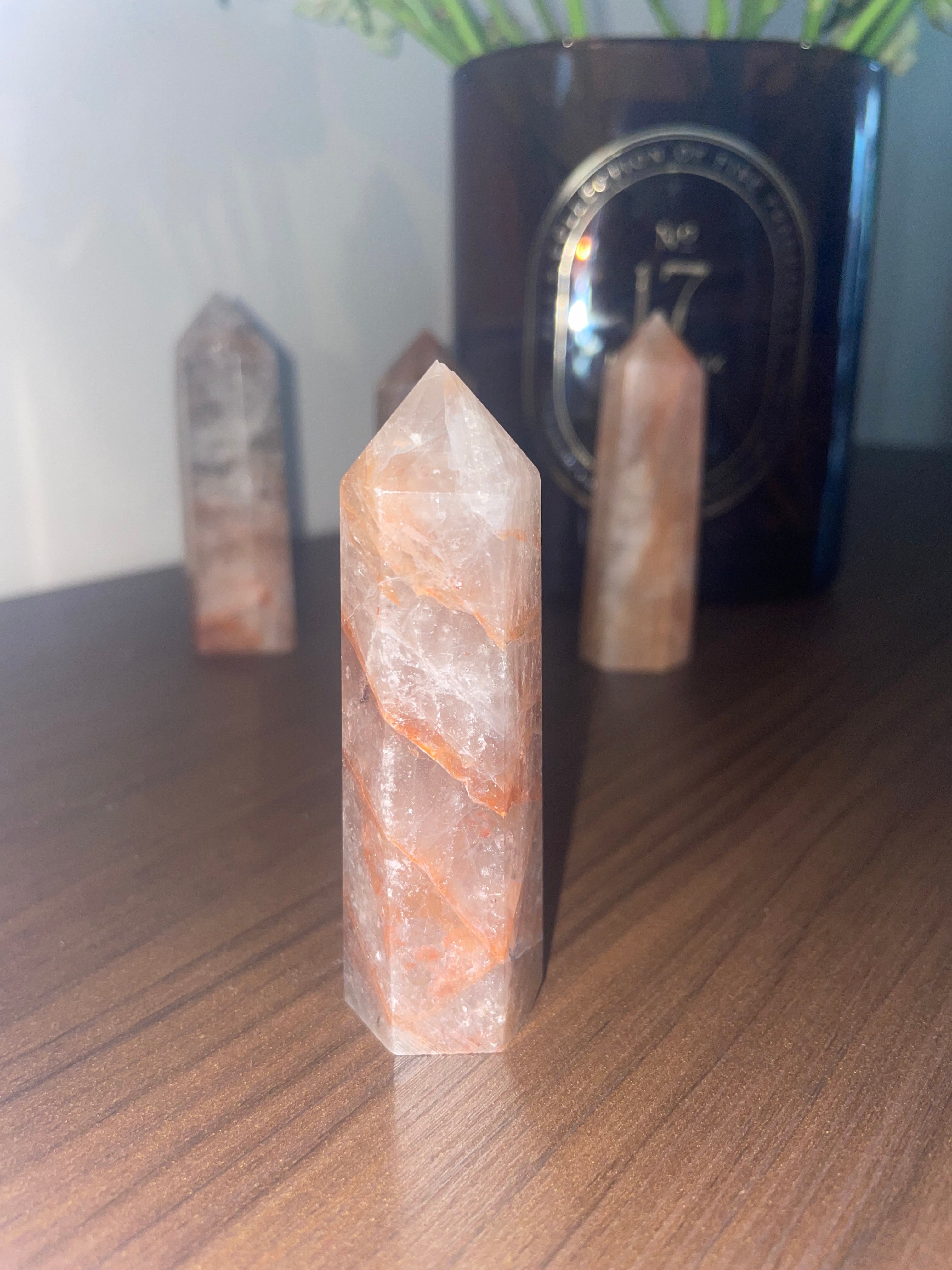 Fire Quartz Point