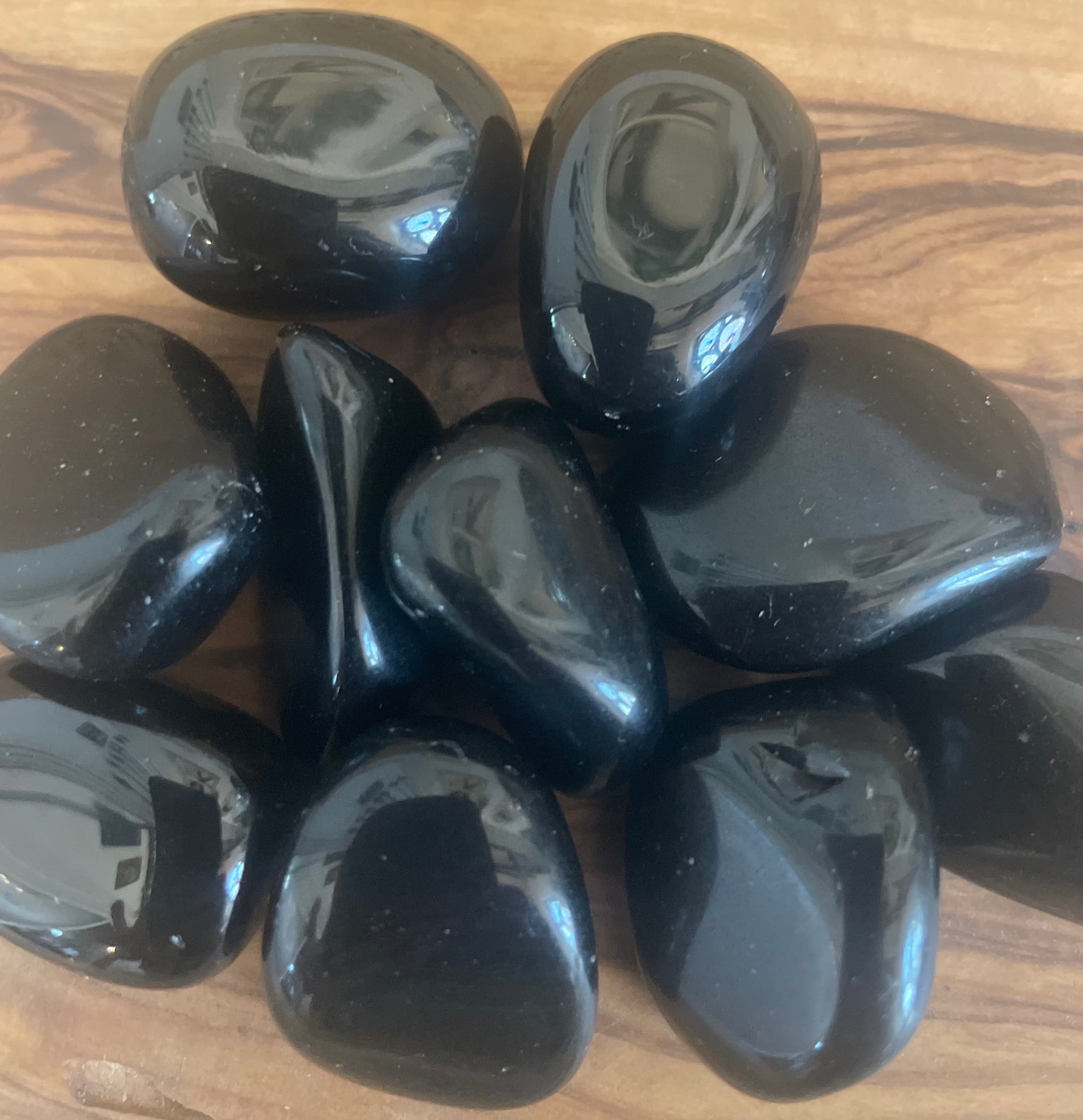 Black Obsidian Tumble Stone