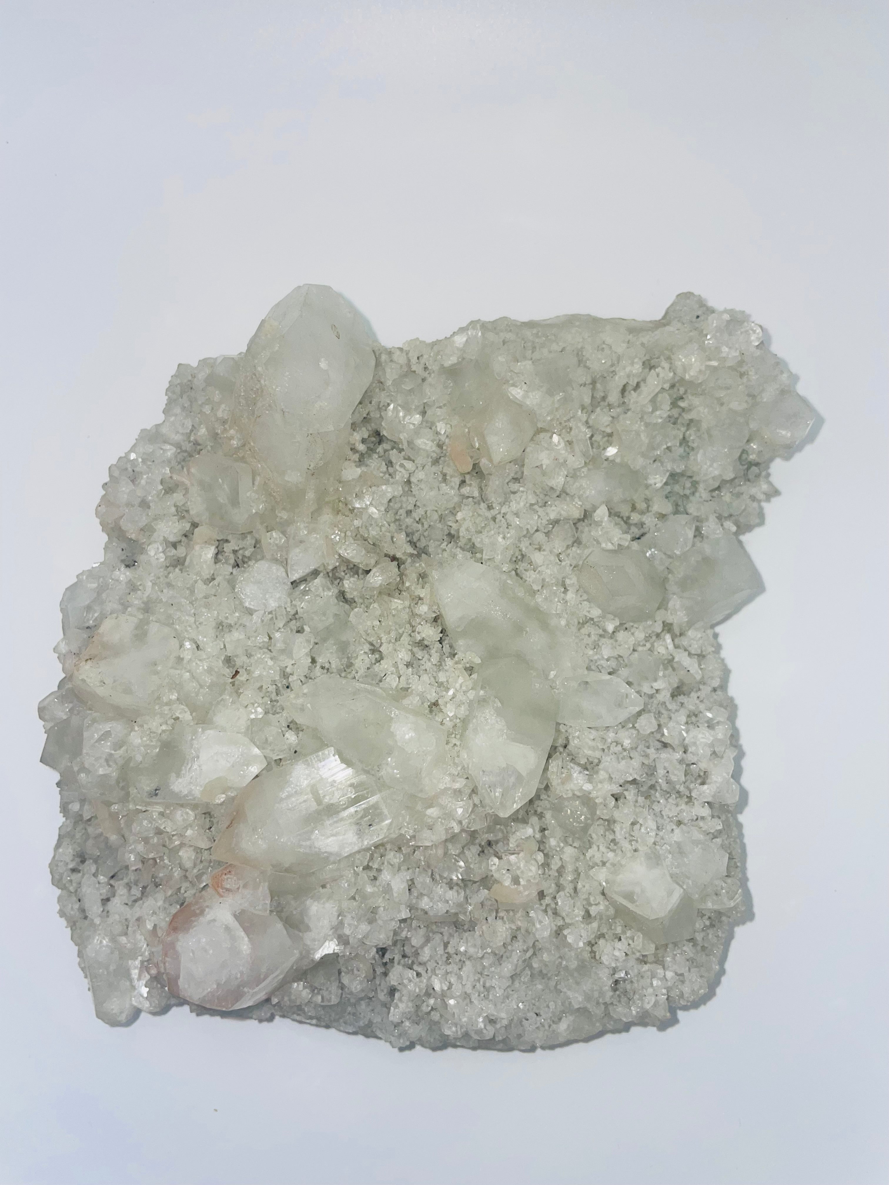 Diamond Apophyllite on Stand