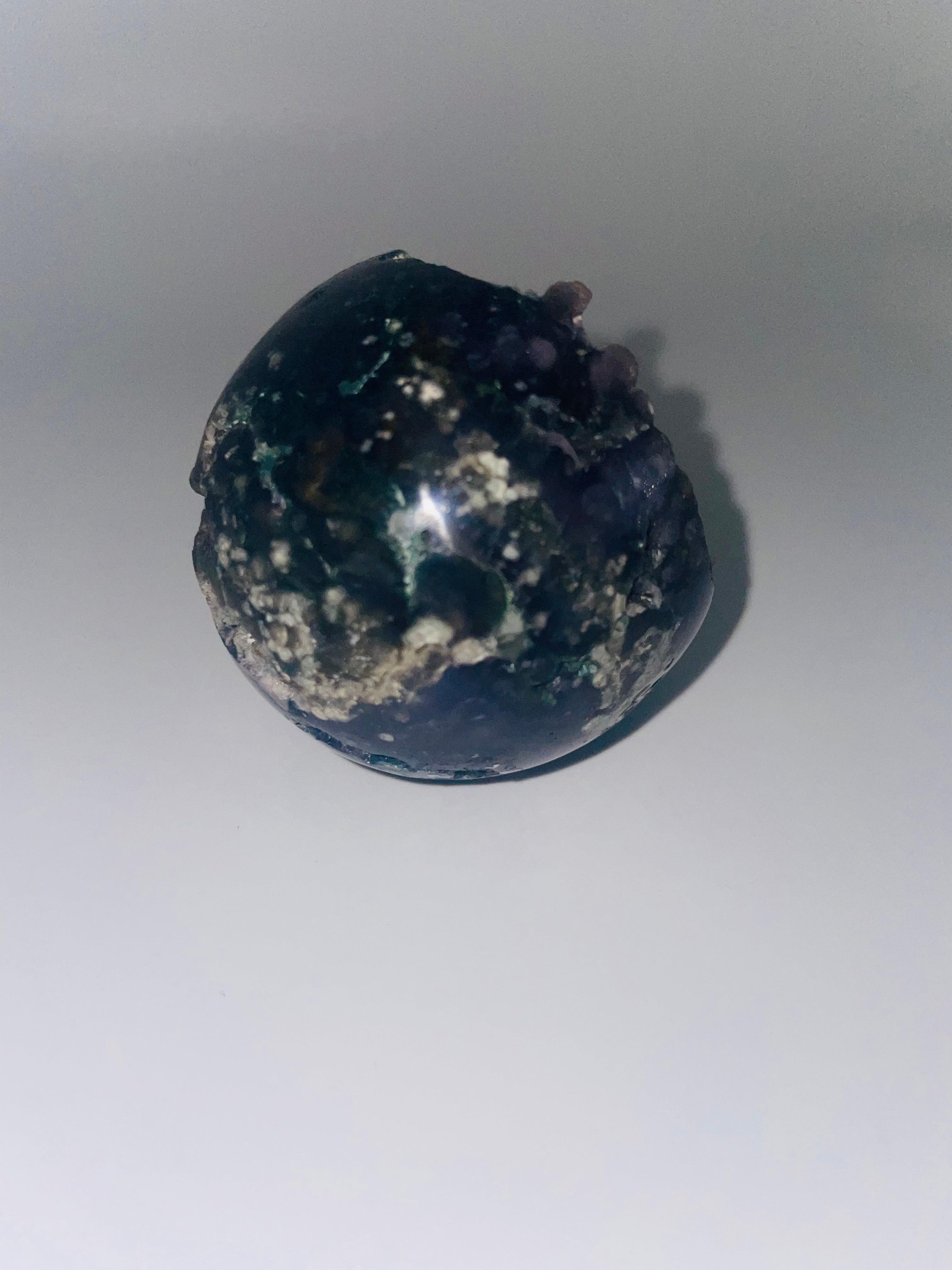 Grape Agate Sphere (Free Standing)