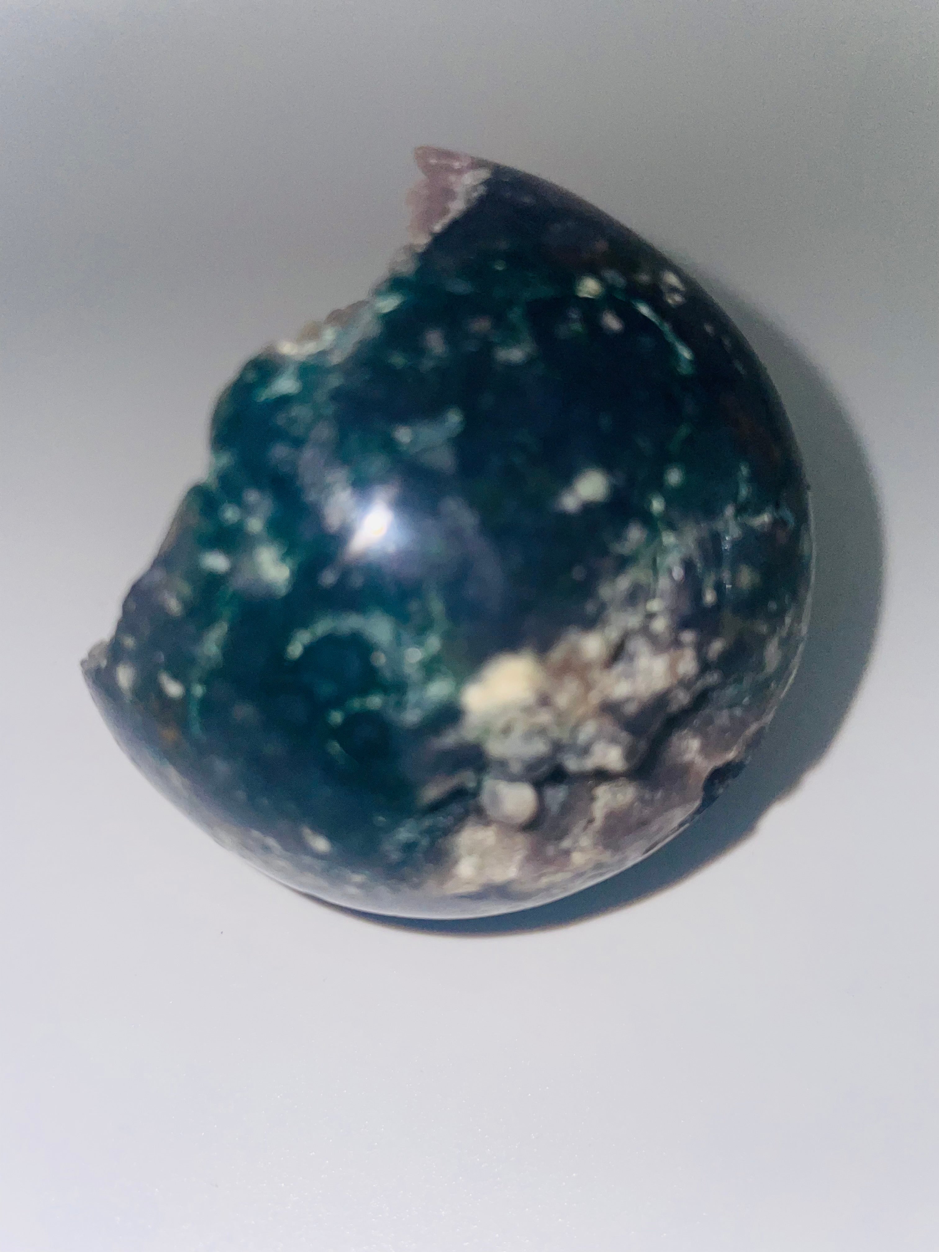 Grape Agate Sphere (Free Standing)