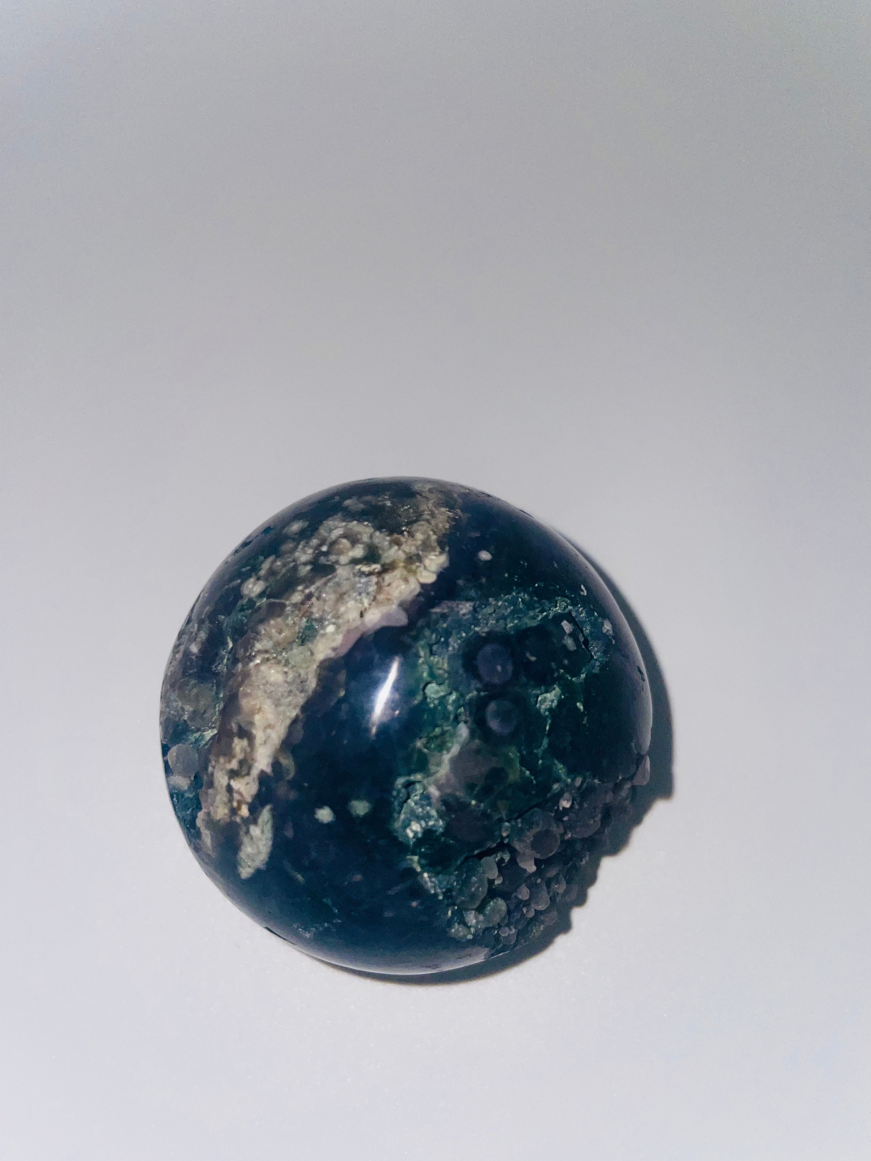 Grape Agate Sphere (Free Standing)