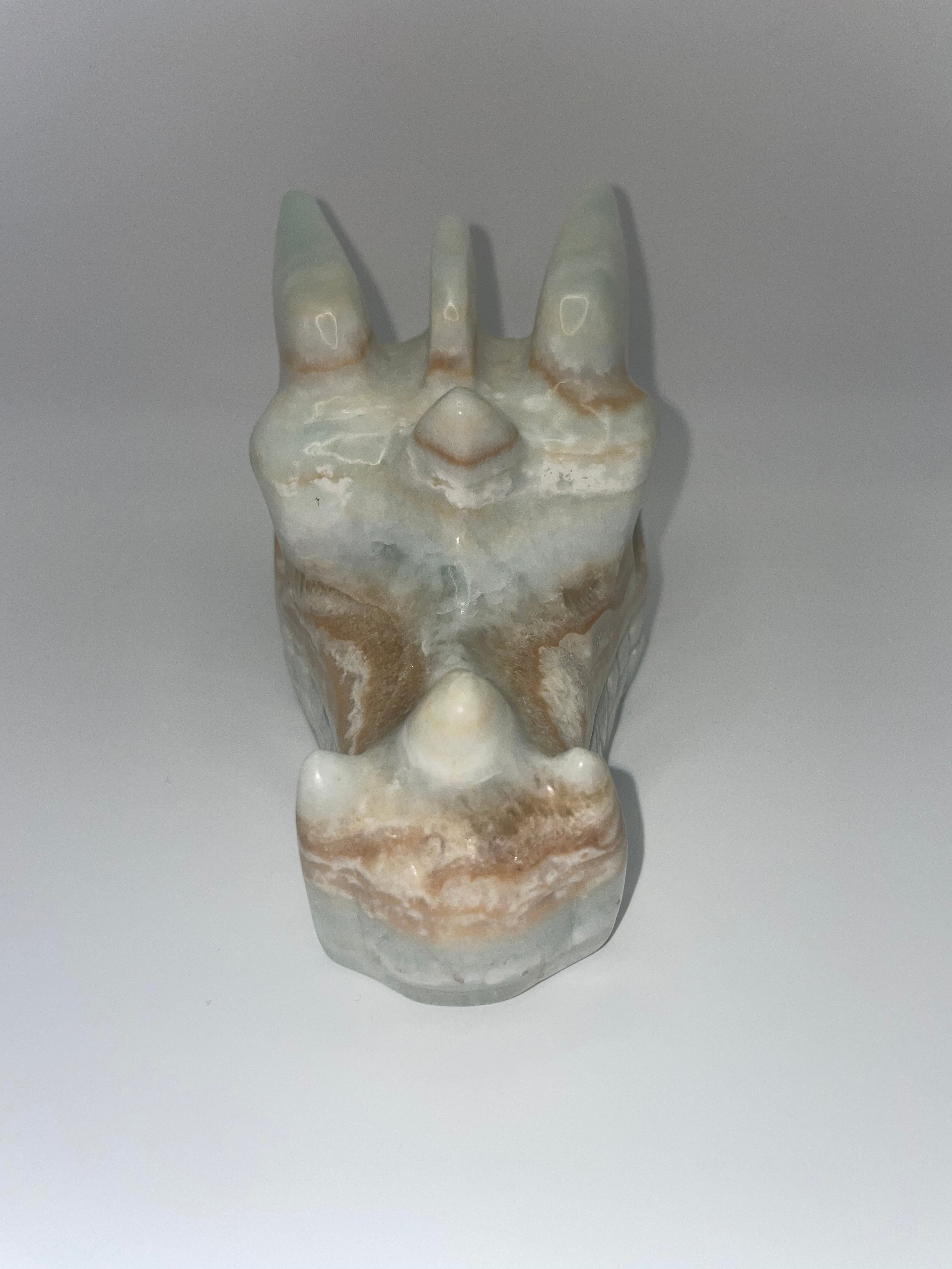 Caribbean Calcite Large Dragon