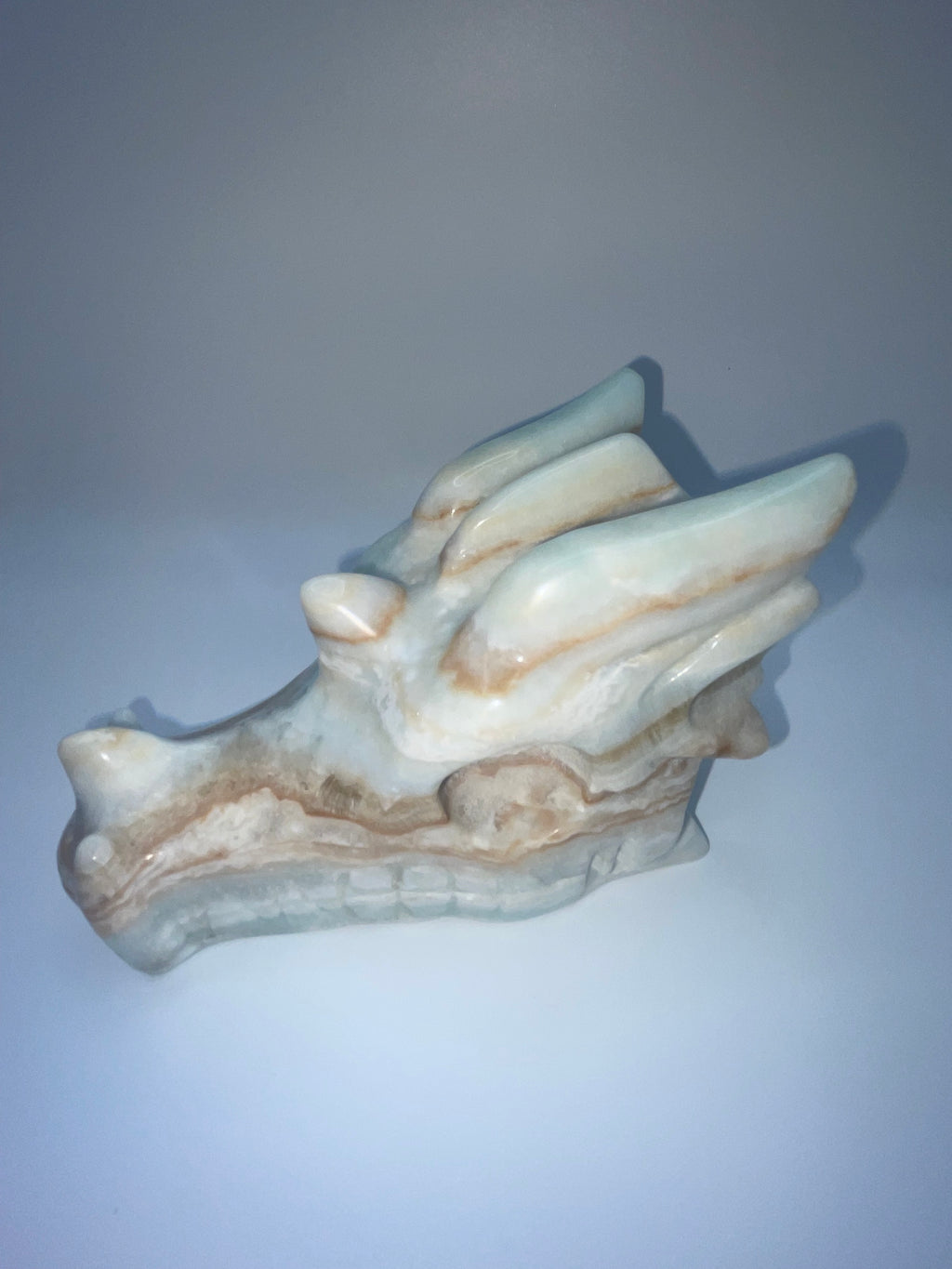 Caribbean Calcite Large Dragon