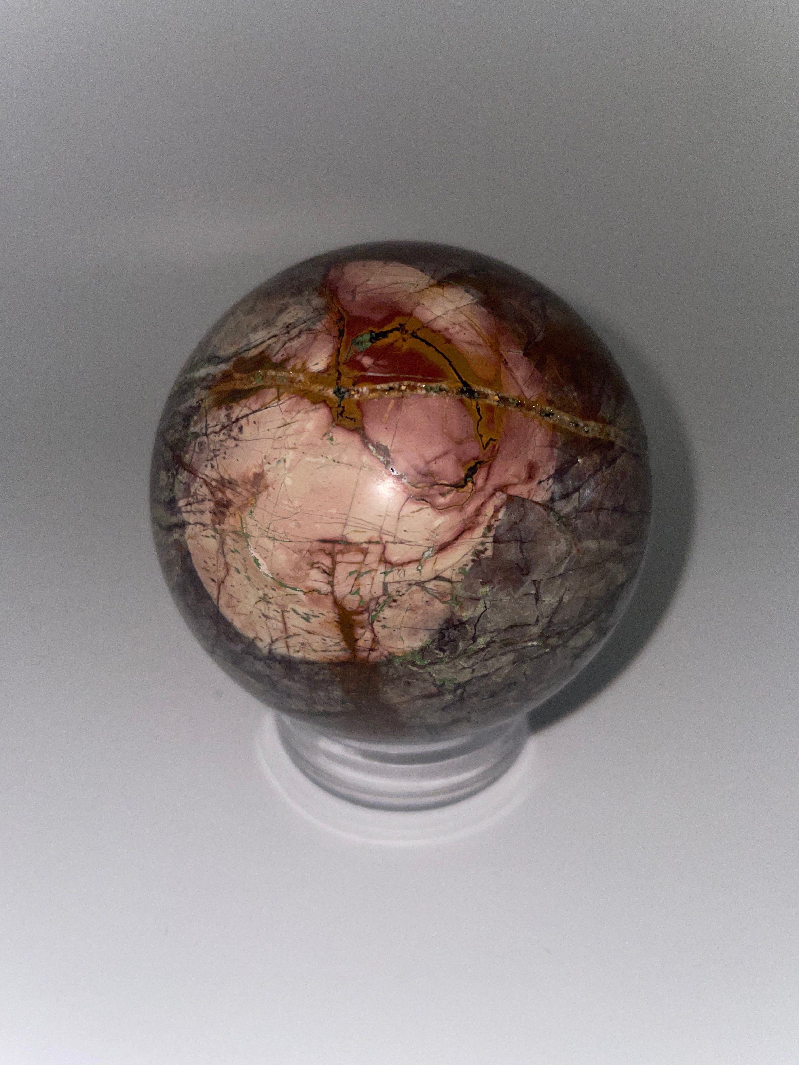 Petrified Wood Sphere (Madagascar)