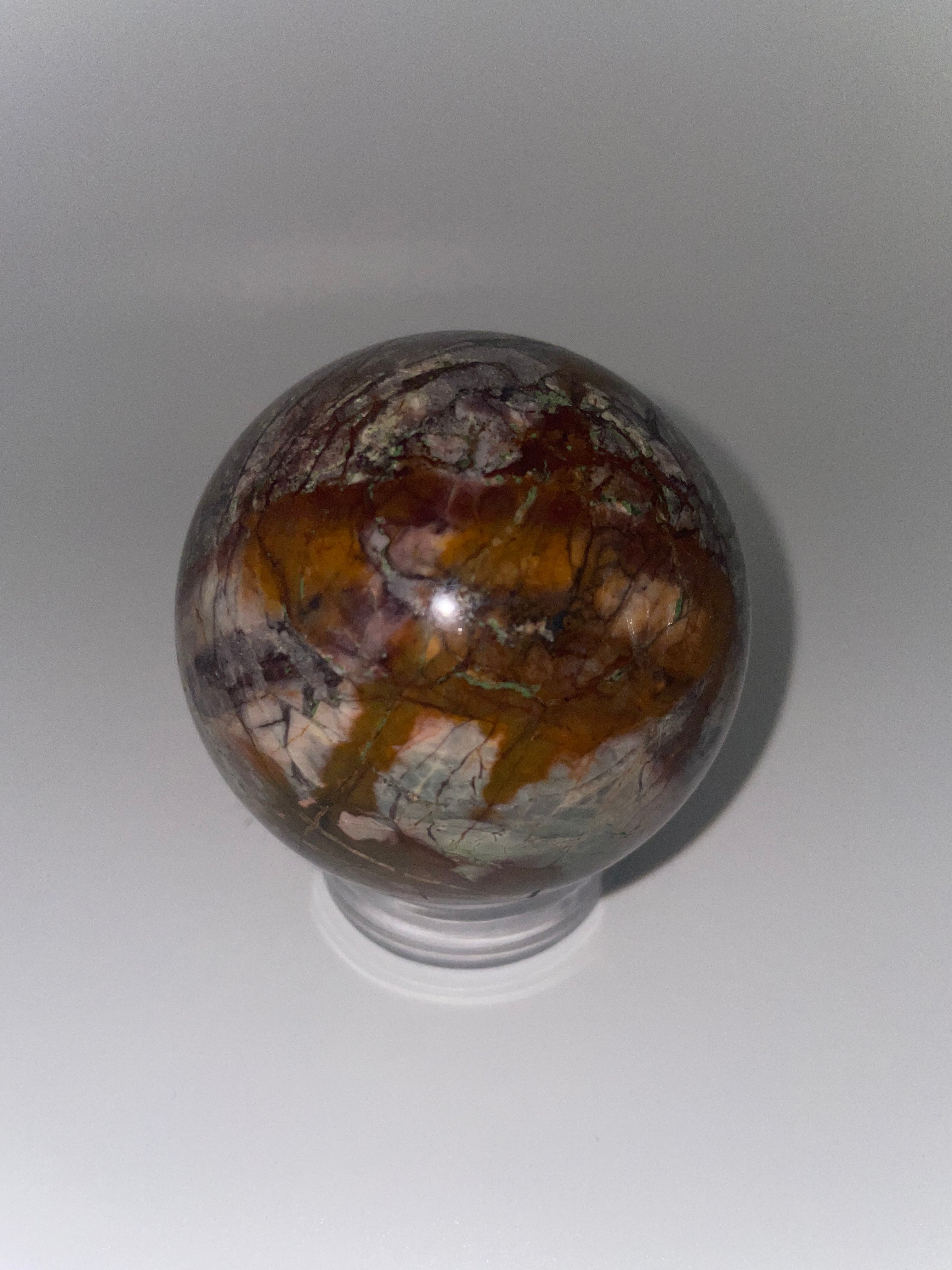 Petrified Wood Sphere (Madagascar)