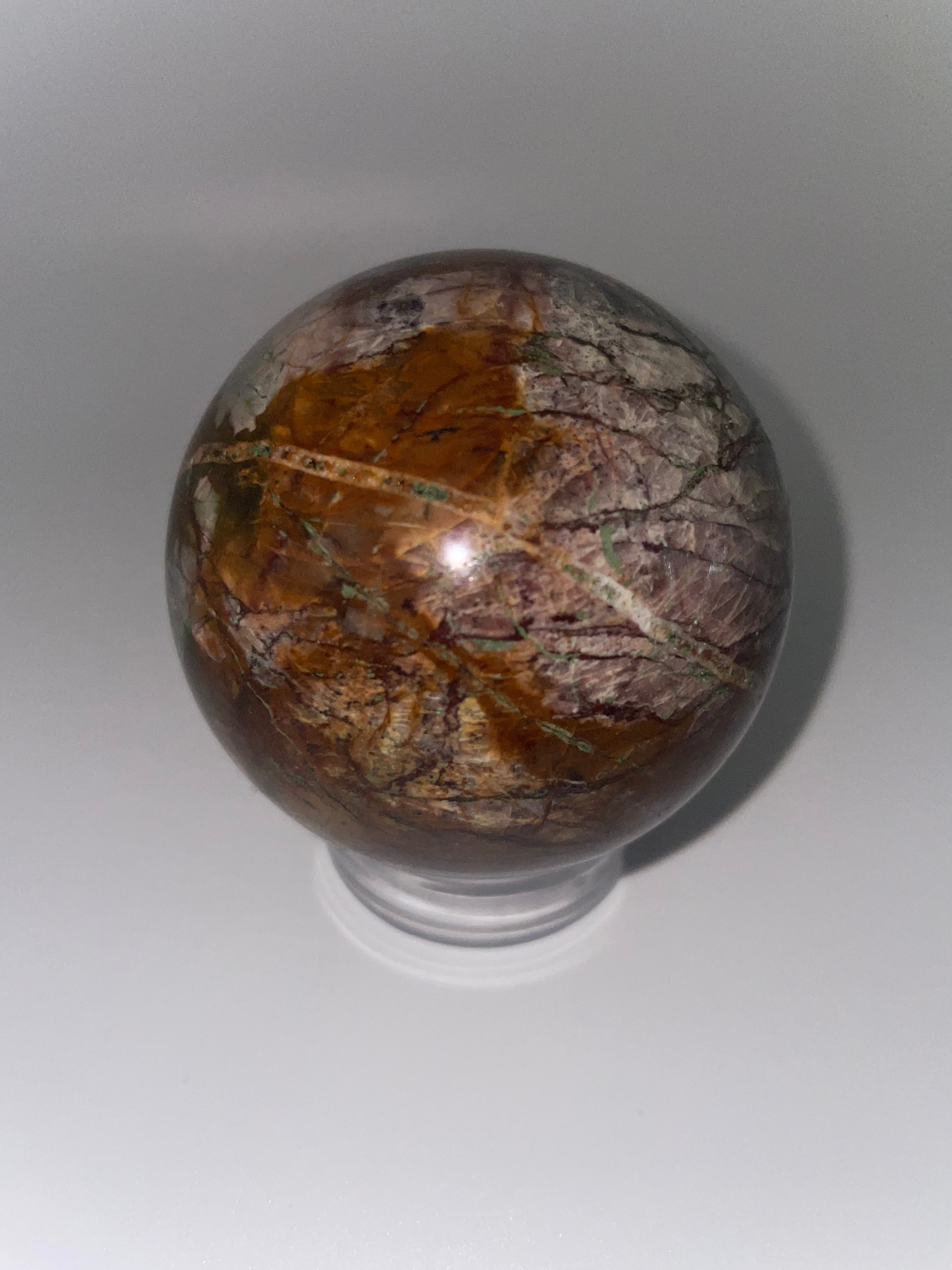 Petrified Wood Sphere (Madagascar)