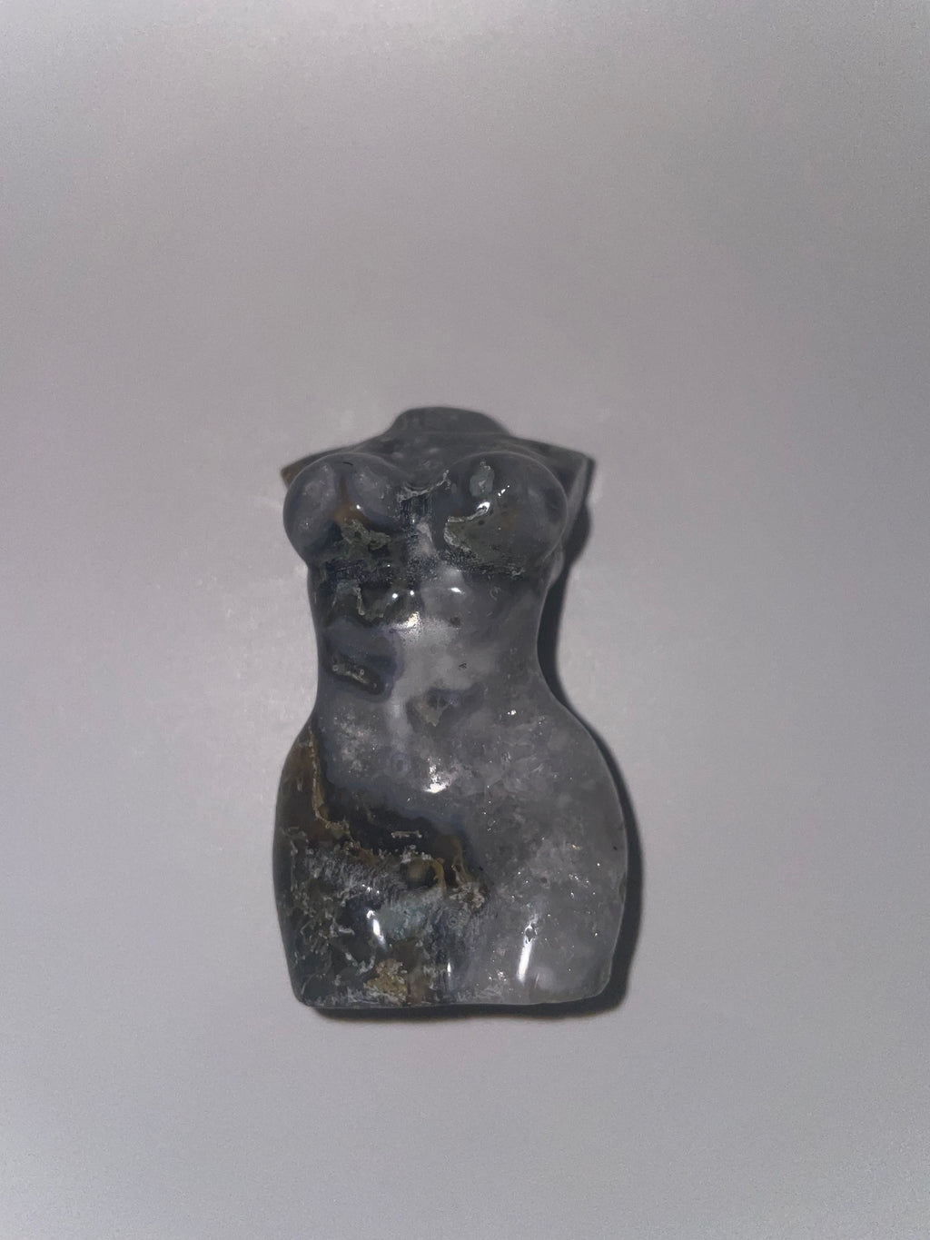 Moss Agate Goddess Body
