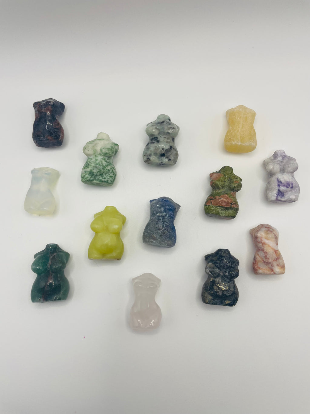 Assorted Mini Goddess Bodies - Crystal Carvings
