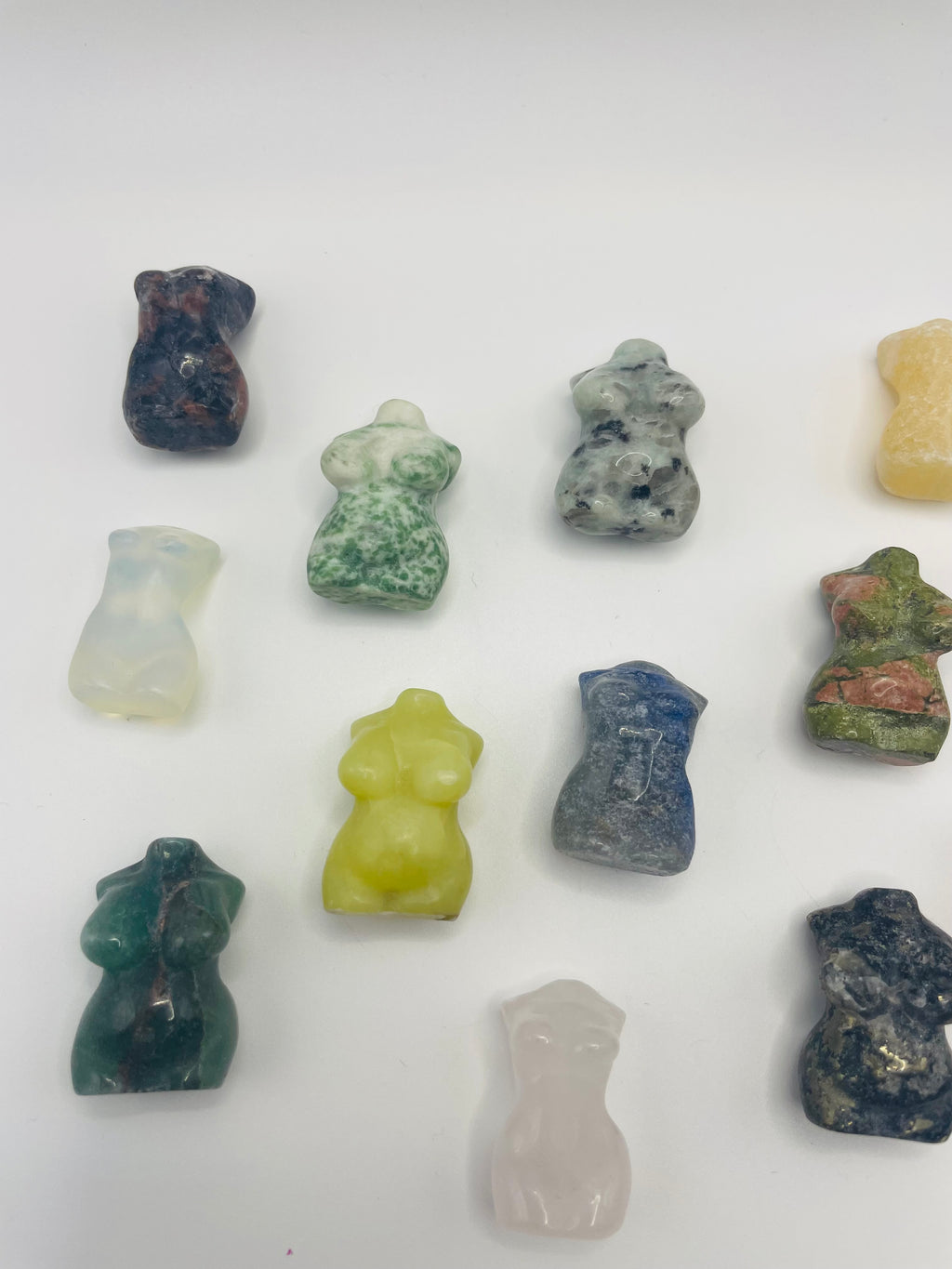 Assorted Mini Goddess Bodies - Crystal Carvings