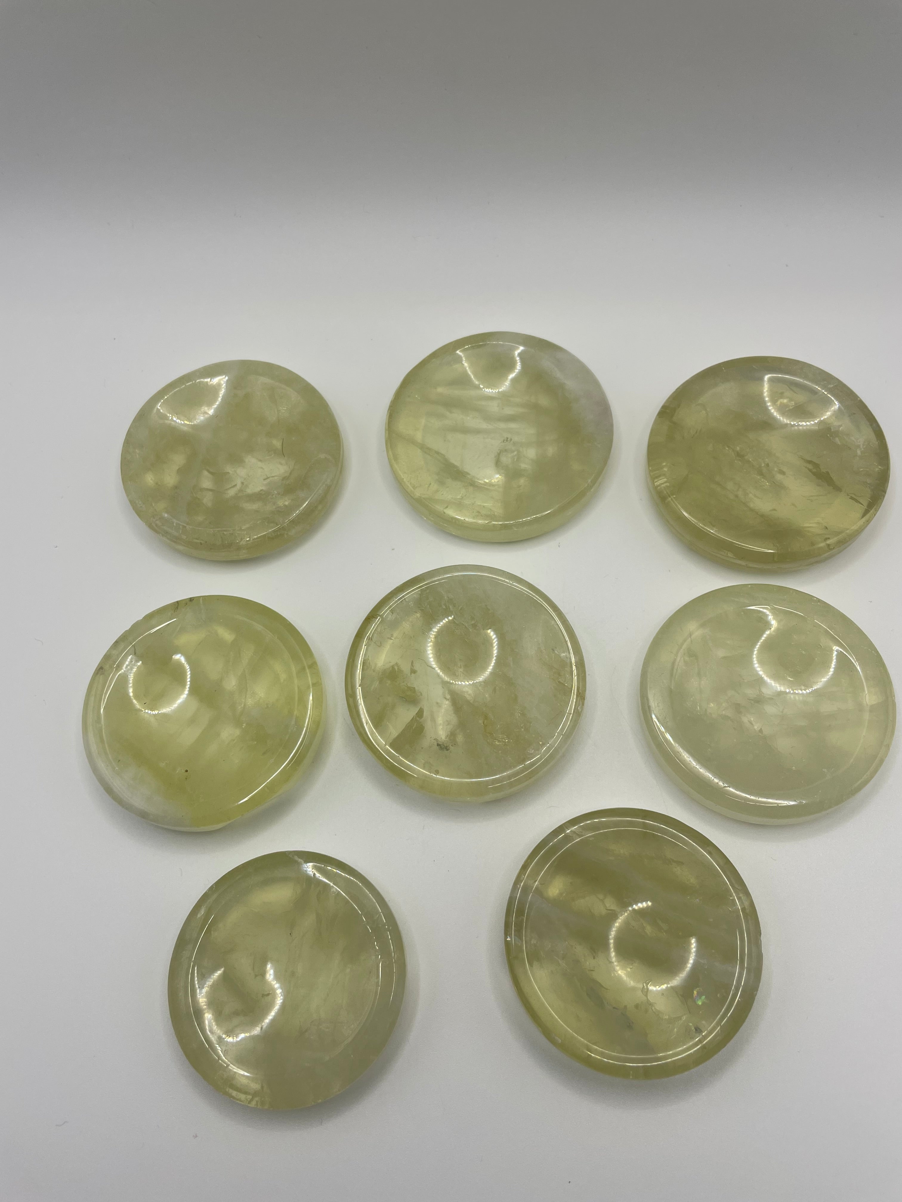 Lemon Quartz Mini Bowl / Sphere Stand