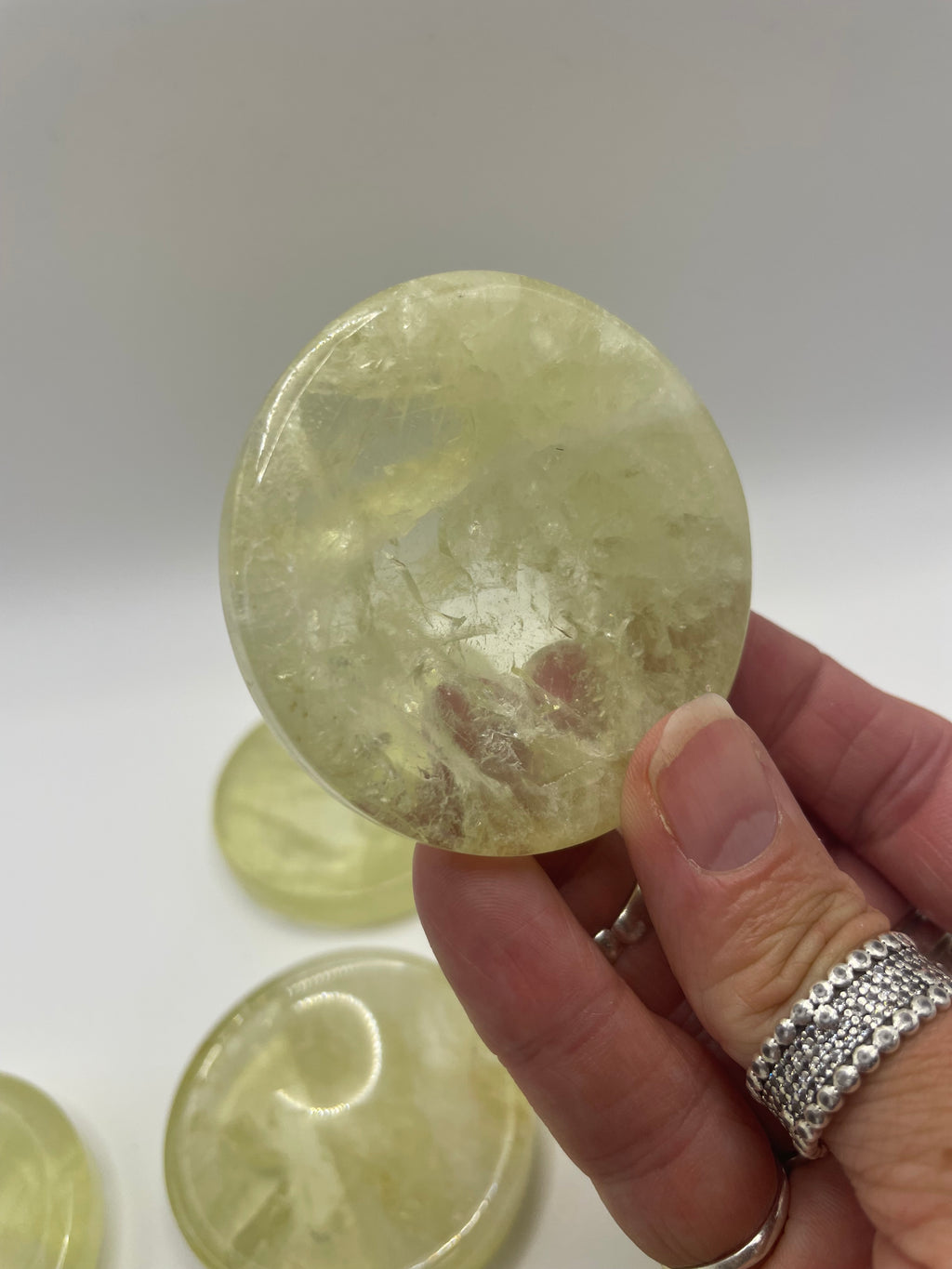 Lemon Quartz Mini Bowl / Sphere Stand