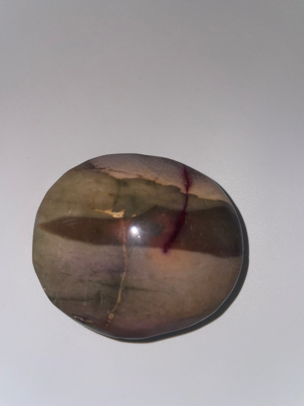 Mookaite Palm Stone