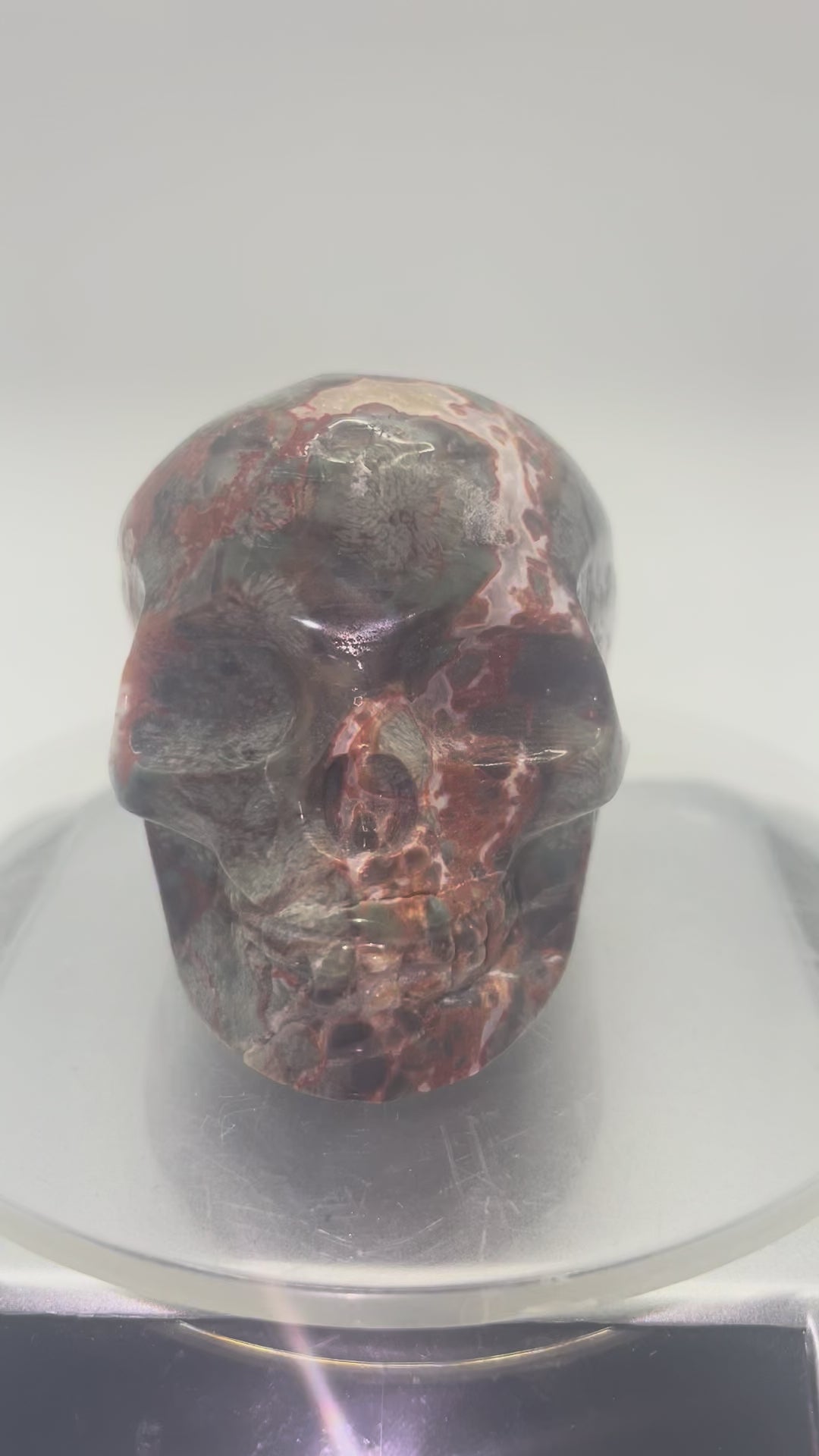 Desert Jasper Skull