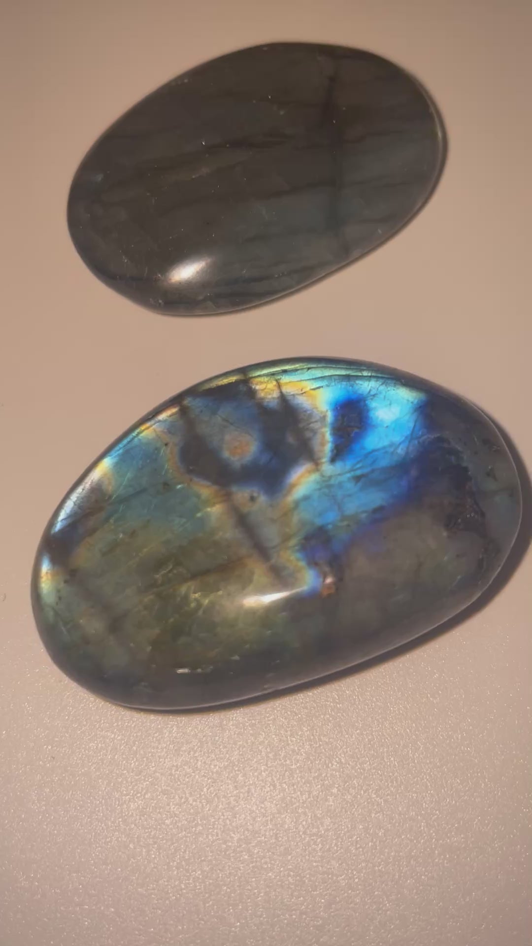 Labradorite Palm Stone